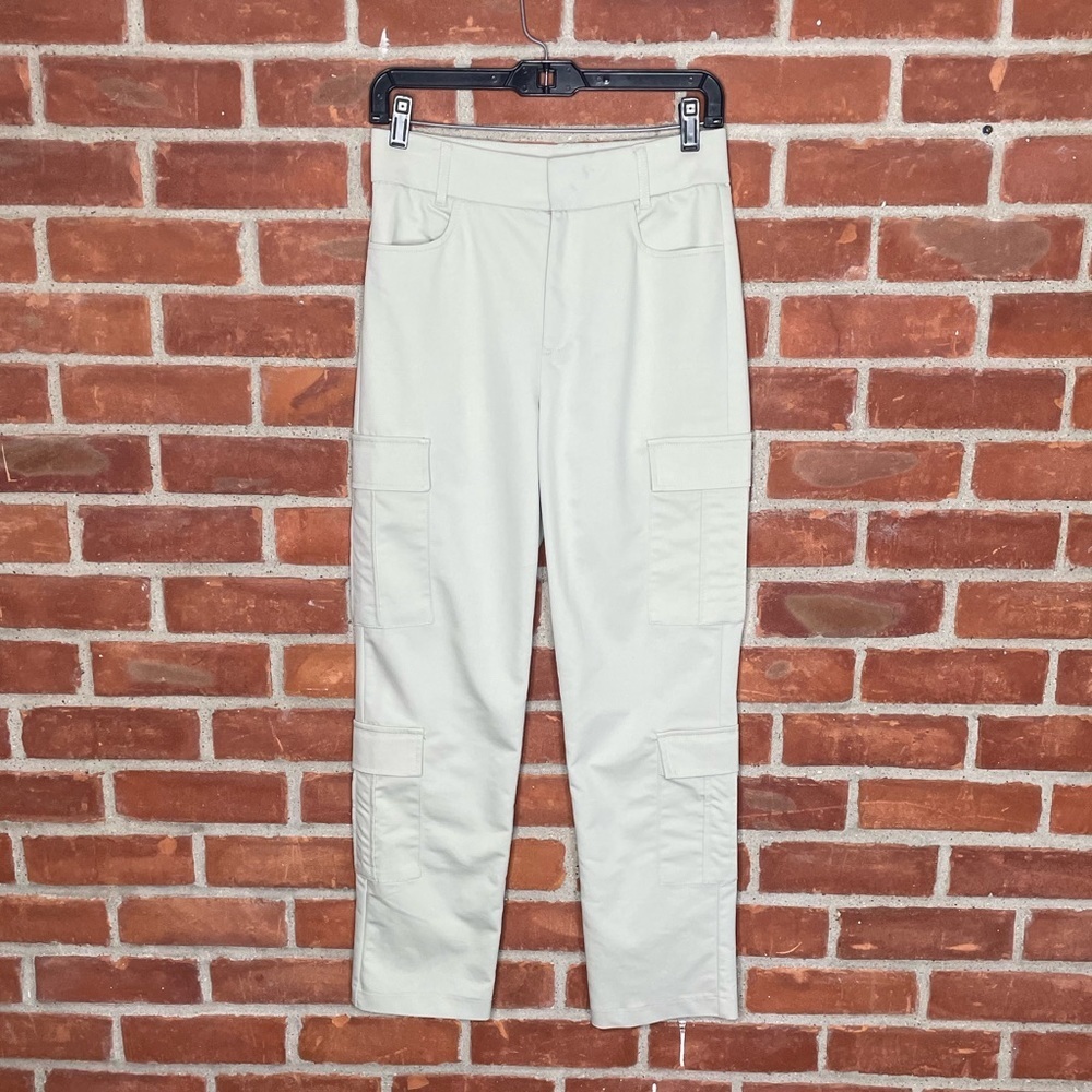 Zara straight leg cargo pants